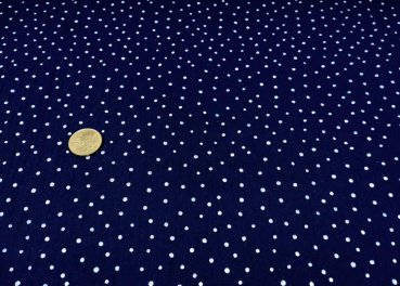 Musselin Mini Dots blue Fabric for children Double Gauze